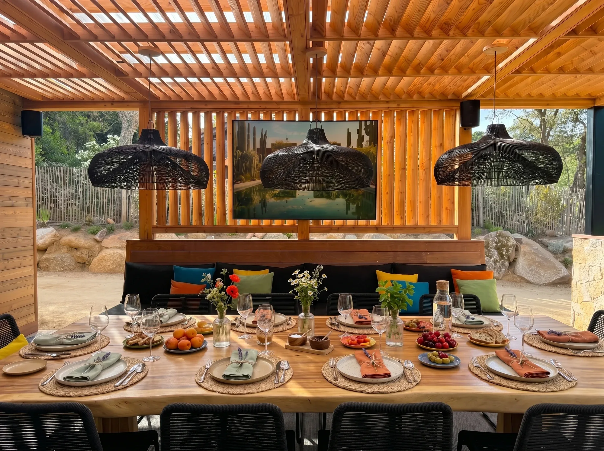 Pergola et terrasse